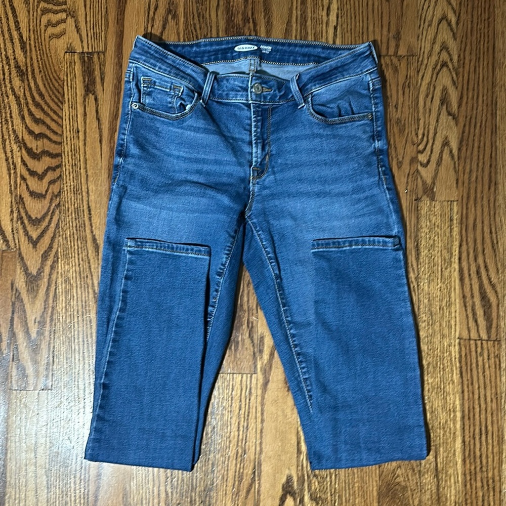 Old Navy jeans Rockstar super skinny low rise size 8